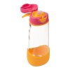 62590 2 62590 2 sport lahev na piti 600 ml ruzova oranzova
