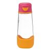 62590 62590 sport lahev na piti 600 ml ruzova oranzova