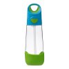 62599 62599 lahev na piti s brckem 600 ml modra zelena