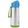 62605 termoska na piti sport 500 ml modra zelena