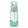 B.box Lahev na pití s brčkem 450 ml - spearmint