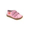 Barefoot bačkory/plátěné tenisky Milami BF3-10A Pink (Velikost 30)