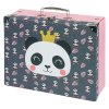 skladaci skolni kufrik panda s kovanim