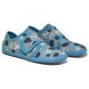 Barefoot bačkory Affenzahn Slipper Cotton Movy Shark (Velikost 32)