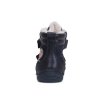Dívčí zimní boty D.D.Step W050-42707E Royal Blue s LED světélky