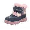 Zimní obuv Superfit Husky+ Blau/Rosa 1-006061-8000 s membránou Gore-Tex (Velikost 29)