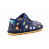 Chlapecké barefoot bačkory Beda BF 060010/W Sea World (širší typ)