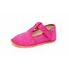 Dívčí barefoot bačkory Beda BF 060010/W/02 Pink Batik (úzký typ) (Velikost 32)
