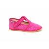 Dívčí barefoot bačkory Beda BF 060010/W/02 Pink Batik (úzký typ) (Velikost 32)