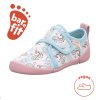 Dívčí barefoot bačkory Superfit Venti 1-006700-7500 jednorožec