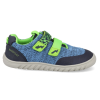 Lurchi Benny Barefoot Blue/Lime – dětské tenisky (Velikost 35)