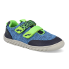 Lurchi Benny Barefoot Blue/Lime – dětské tenisky (Velikost 35)
