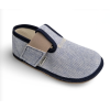 Chlapecké barefoot bačkory PEGRES BF 01 modrá (Velikost 34)