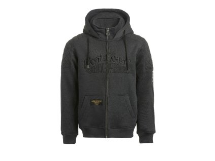 choppers por vida zip hoody grey melange 472061