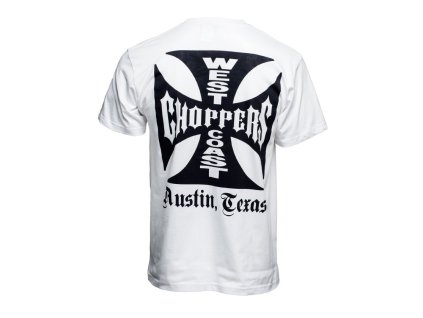 west coast choppers og classic atx tee white 134729