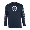 wcc og logo longsleeve atx navy 292957