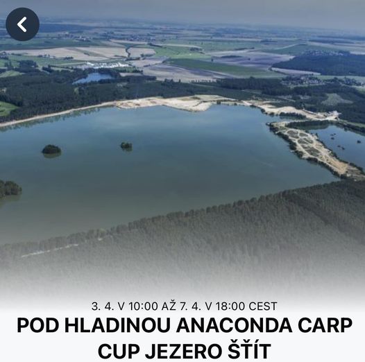 Anaconda carp cup jezero Štít