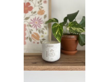 tempImagerEalt="sojová svíčka kokos v betonu"83fa