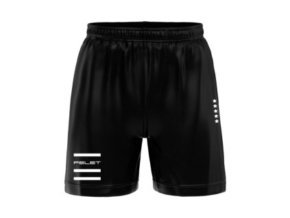 Unisex šortky Felet SPORT SHORT 2.0 Black