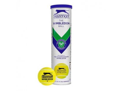Tenisové míče Dunlop Slazenger Wimbledon Hydro UV (4 ks)