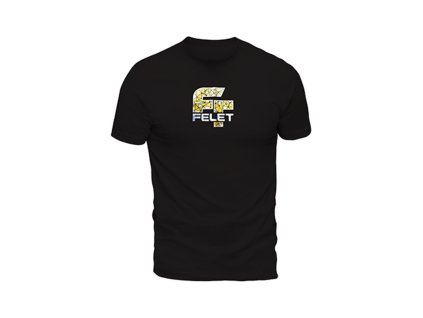 Unisex tričko Felet F002 Black