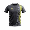 Unisex tričko Felet RN 3583 Black/Yellow