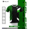 Unisex T-shirt Felet RN 3601 Black/Green