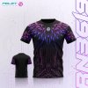 Unisex T-shirt Felet RN 3619 Black/Purple