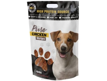 pure chicken strips 85gr