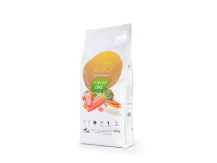 Natura Diet Fish & Rice 12 Kg
