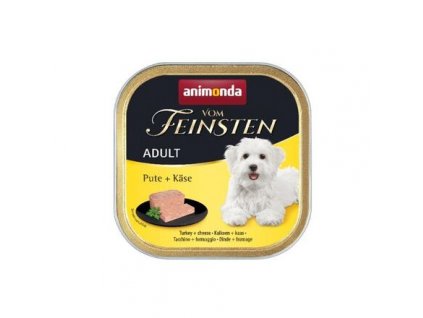 ANIMONDA Vom Feinsten paštika LIGHT LUNCH - krůta+sýr pro psy 150g
