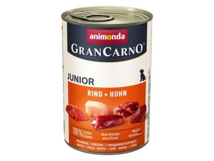 GRANCARNO JUNIOR - hovězí + kuřecí 400g