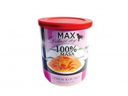 MAX deluxe losos kousky 400g