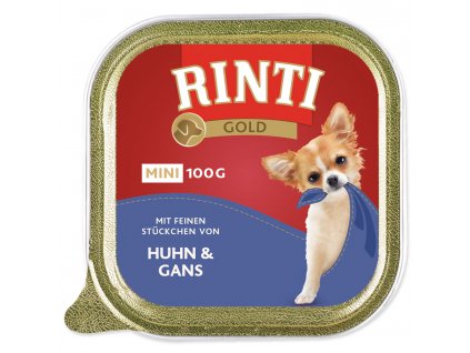 Vanička RINTI Gold Mini kuře + husa 100g