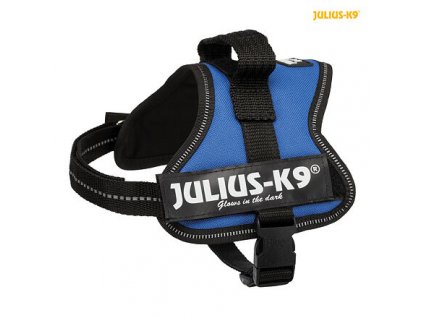 Julius-K9 silový postroj Mini-Mini/S 40-53 cm/22 mm - modrý