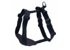 Defense harness with ear, strap