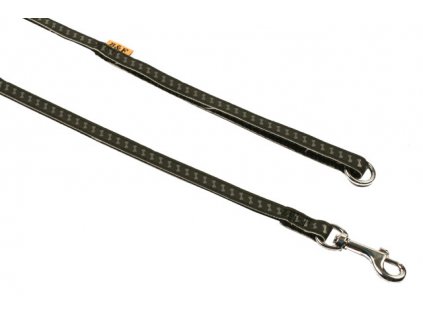Popruhové vodítko REFLEXNÍ KOSTIČKY (Barva Růžová, Rozměr 10mm x 120cm 18202K)