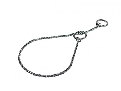 Stahovací obojek SNAKE, silver (Barva Stříbrná, Rozměr 5,0mm x 65cm 00165)