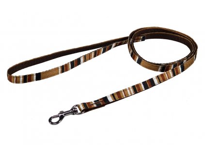 Popruhové vodítko PROUŽKY 10mm (Barva Zelená, Rozměr 10mm x 120cm 18202PS)