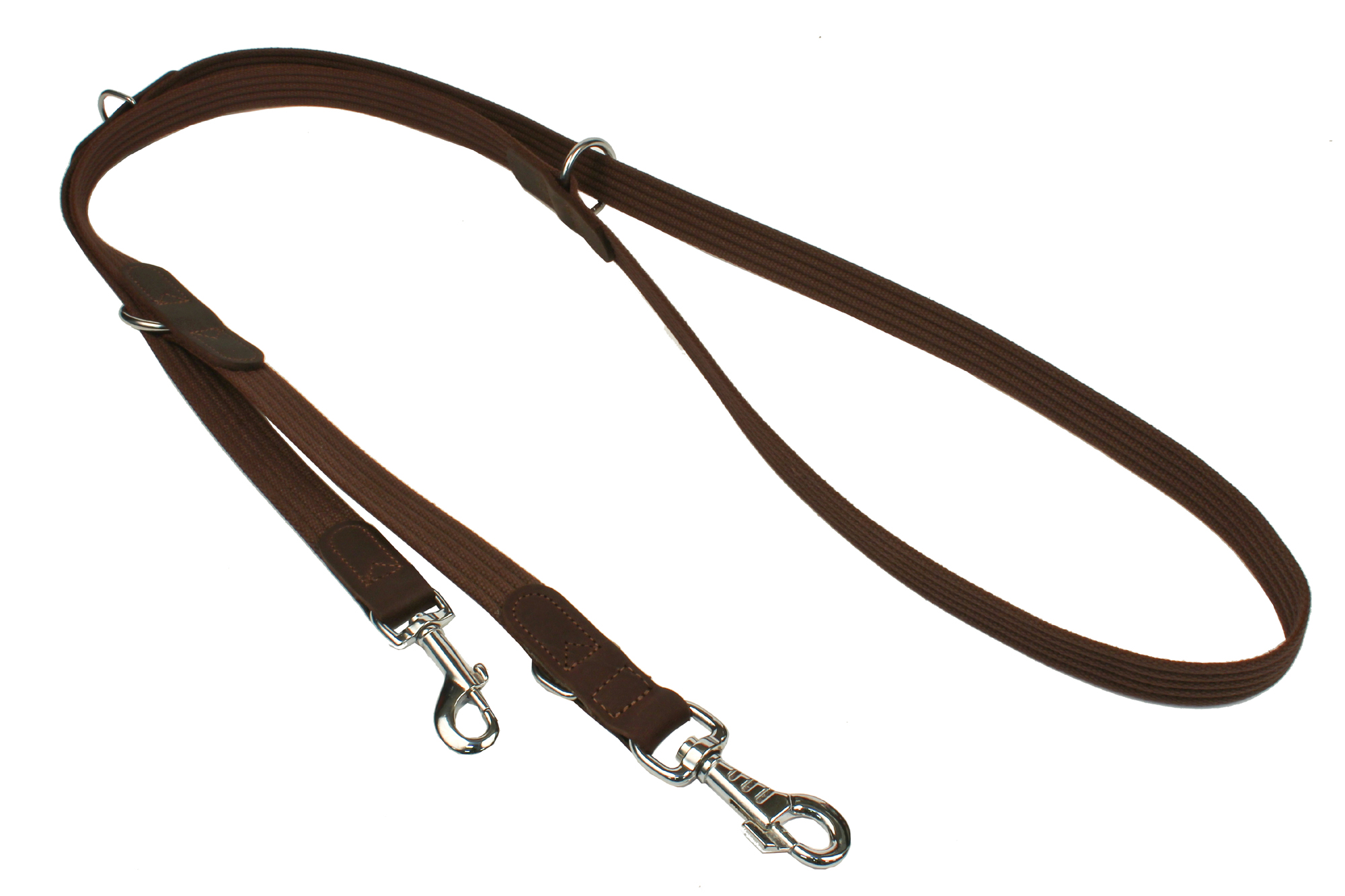 BAFPET Přepínací vodítka BAVLNA Barva: Hnědá, Rozměr: 25mm x 240cm 18308