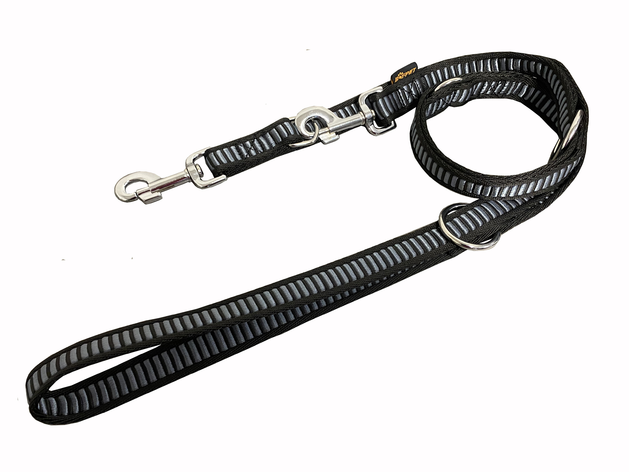 BAFPET Popruhová přepínací vodítka ŽEBŘÍK Barva: Červená, Rozměr: 25mm x 240cm 18306Z