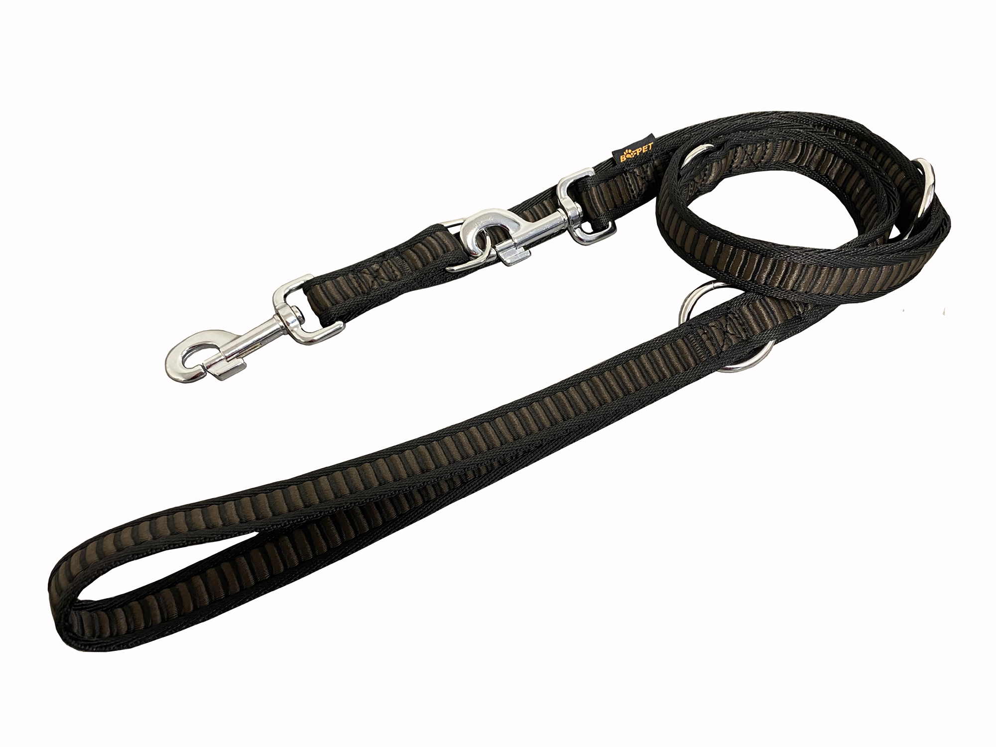 BAFPET Popruhová přepínací vodítka ŽEBŘÍK Barva: Červená, Rozměr: 25mm x 240cm 18306Z