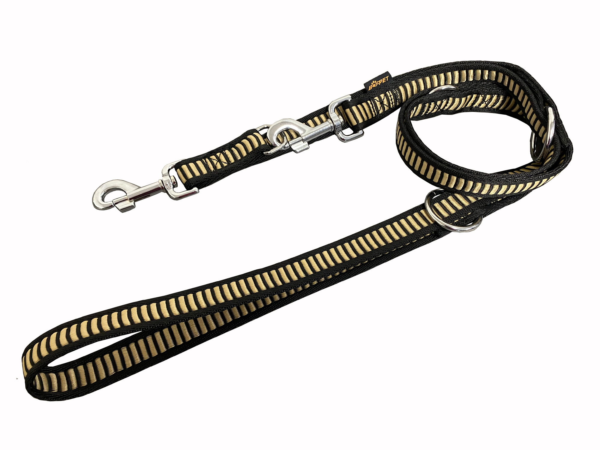 BAFPET Popruhová přepínací vodítka ŽEBŘÍK Barva: Červená, Rozměr: 25mm x 240cm 18306Z