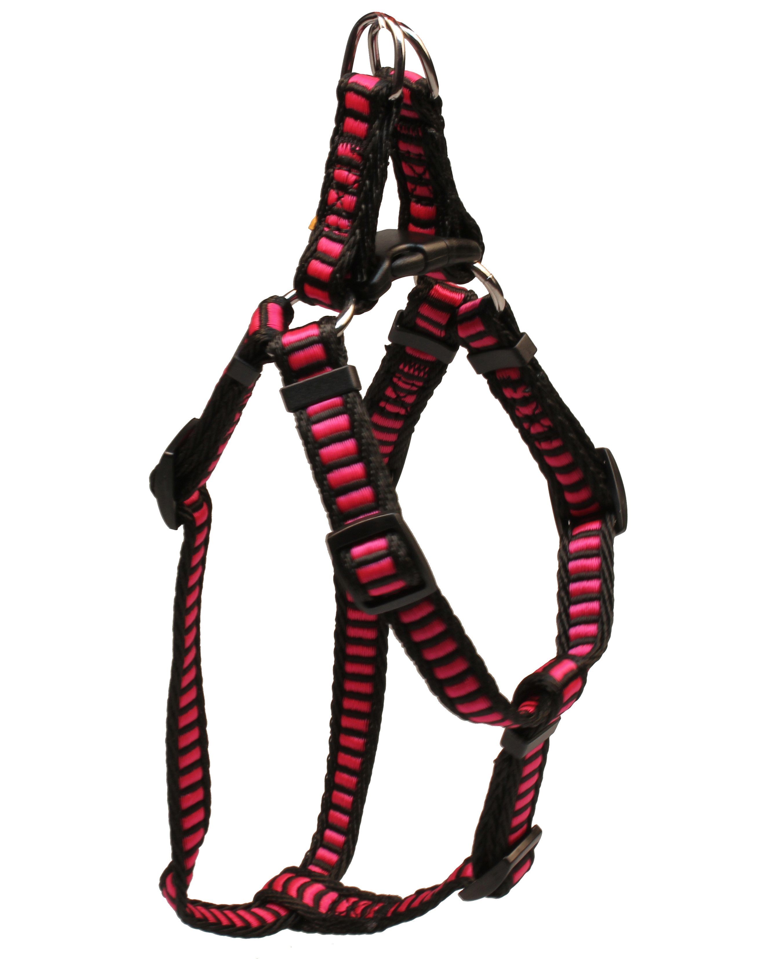 BAFPET Popruhový postroj REBRÍK Farba: Šedá, Veľkosť postroja: 20mm x OH 44-72cm 18414Z
