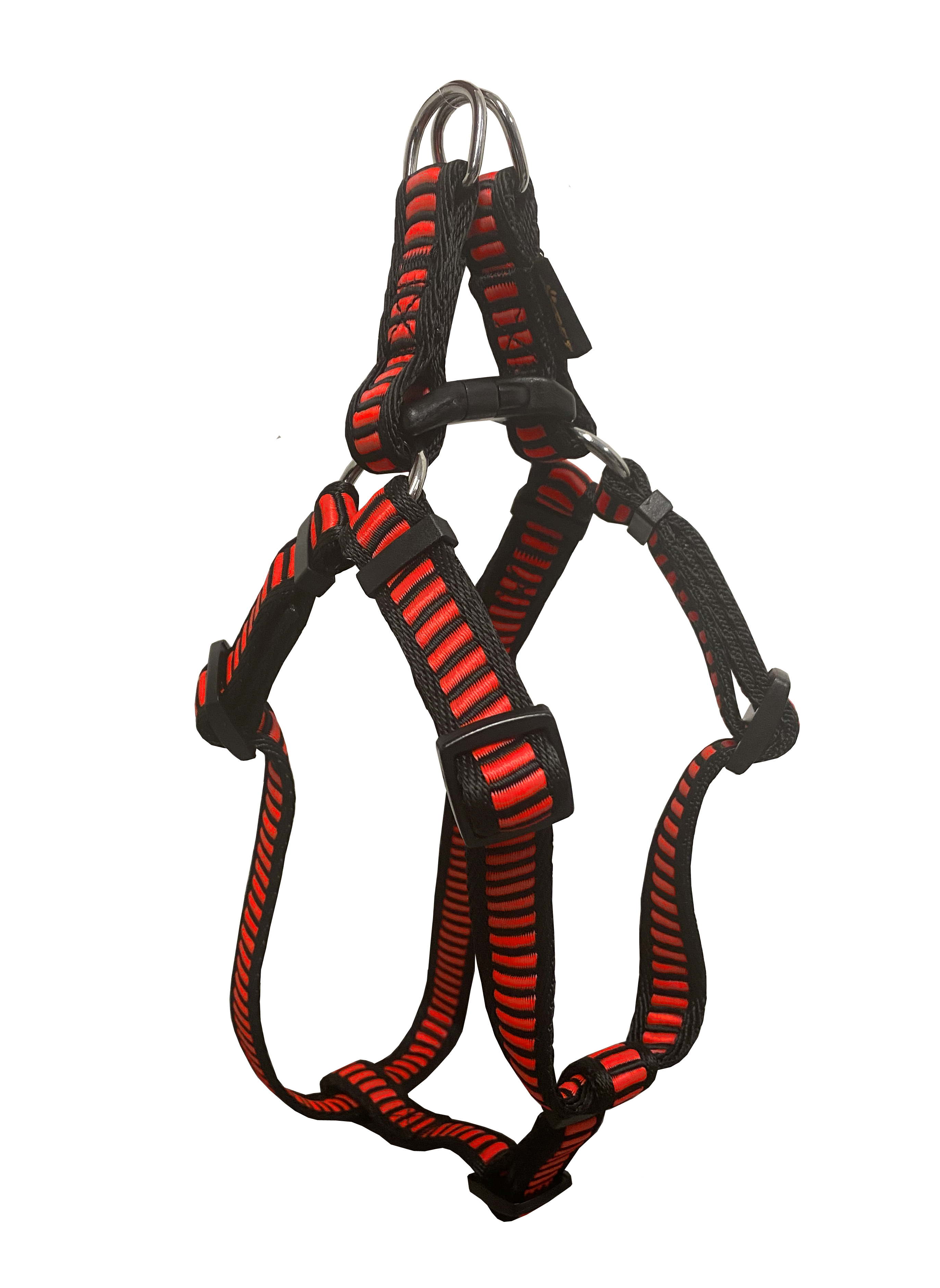 BAFPET Popruhový postroj REBRÍK Farba: Šedá, Veľkosť postroja: 20mm x OH 44-72cm 18414Z