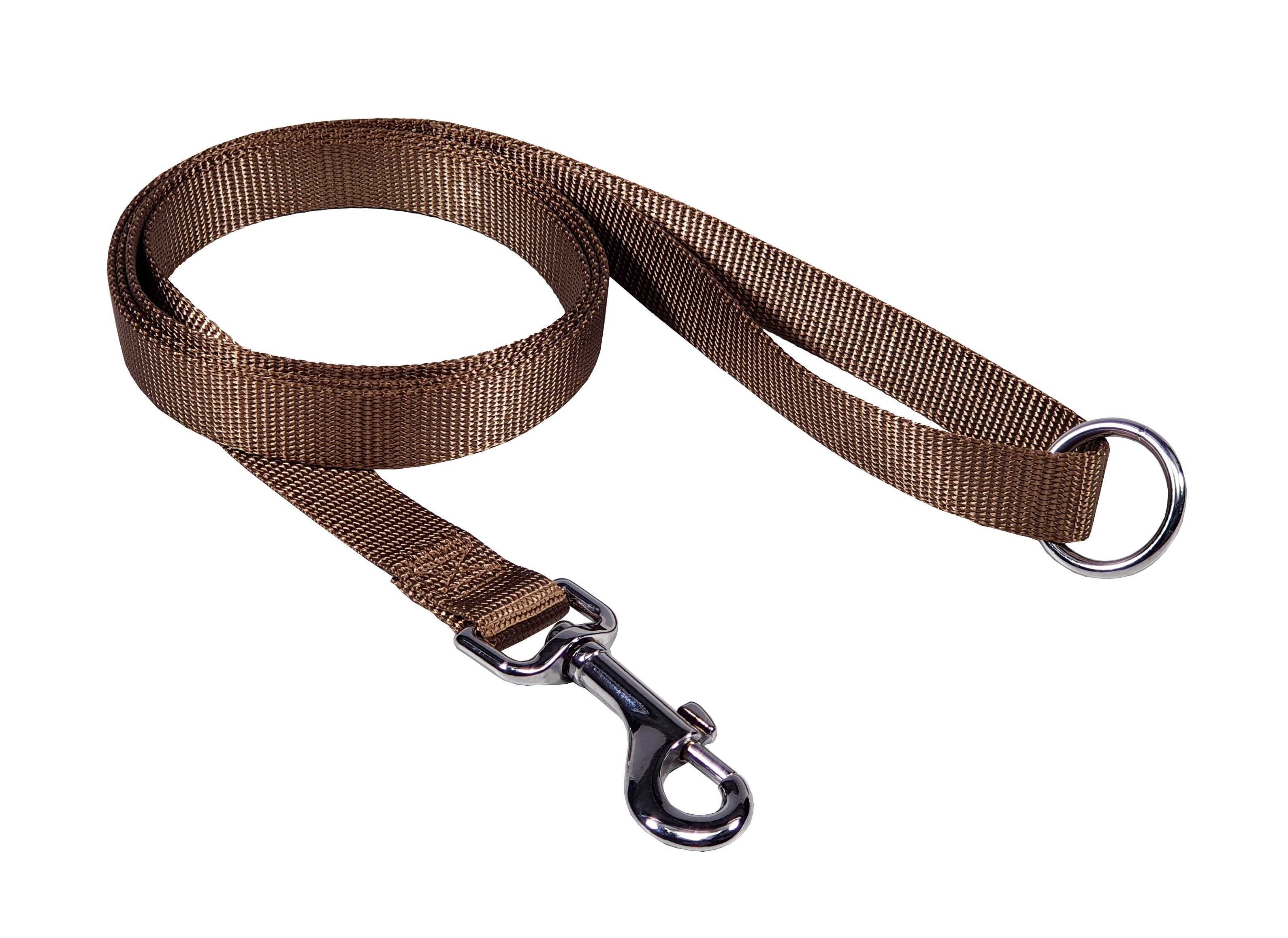 BAFPET Popruhová vodítka JEDNOBAREVNÁ Barva: Černá, Rozměr: 15mm x 150cm 18208J