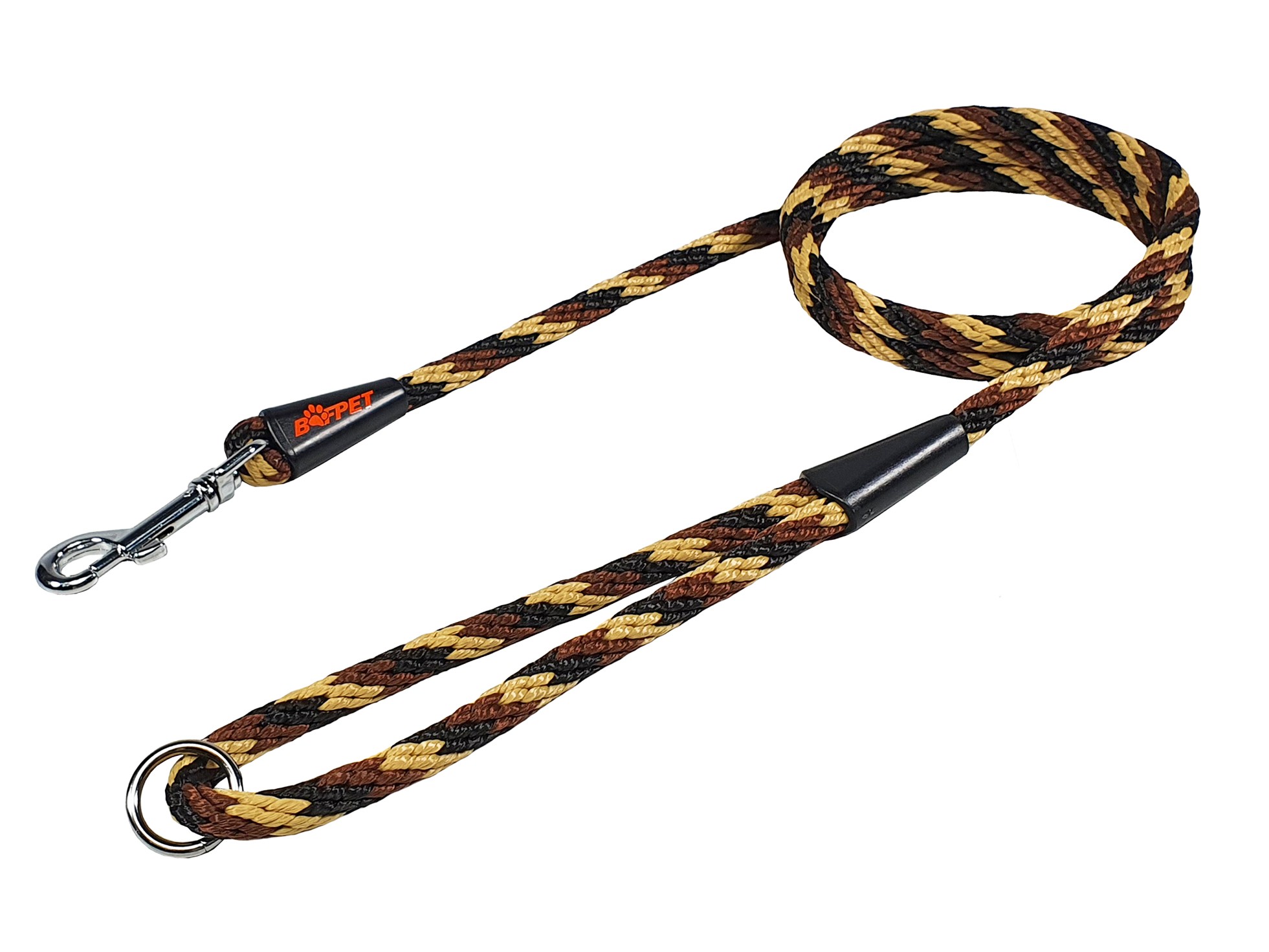 BAFPET Lanové vodítko SPIRÁLA 10mm x 150cm Barva: Fuchsie, Rozměr: 10mm x 150cm 15208