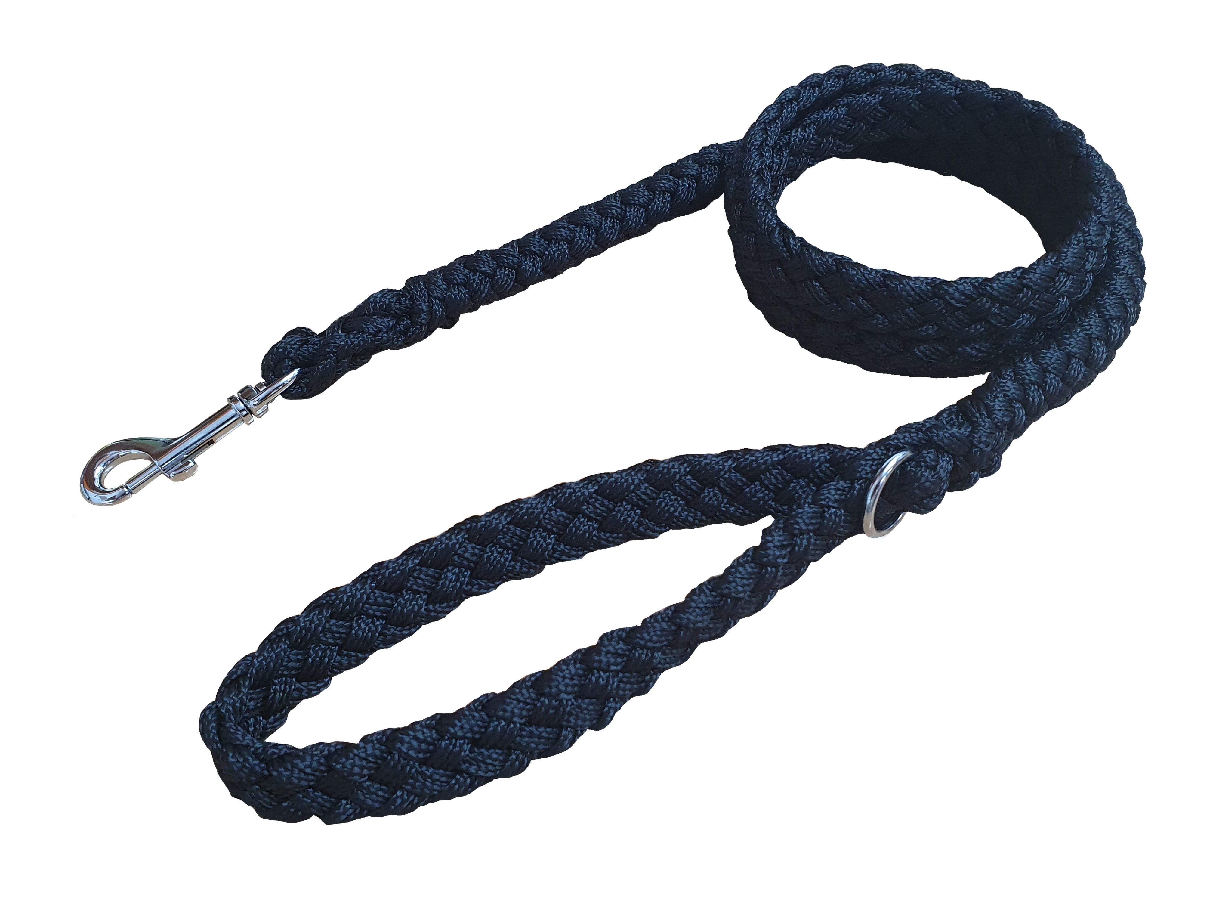 BAFPET Vodítka pletená MINIHUGO Barva: Modrá, Rozměr: 20mm x 150cm 17205A