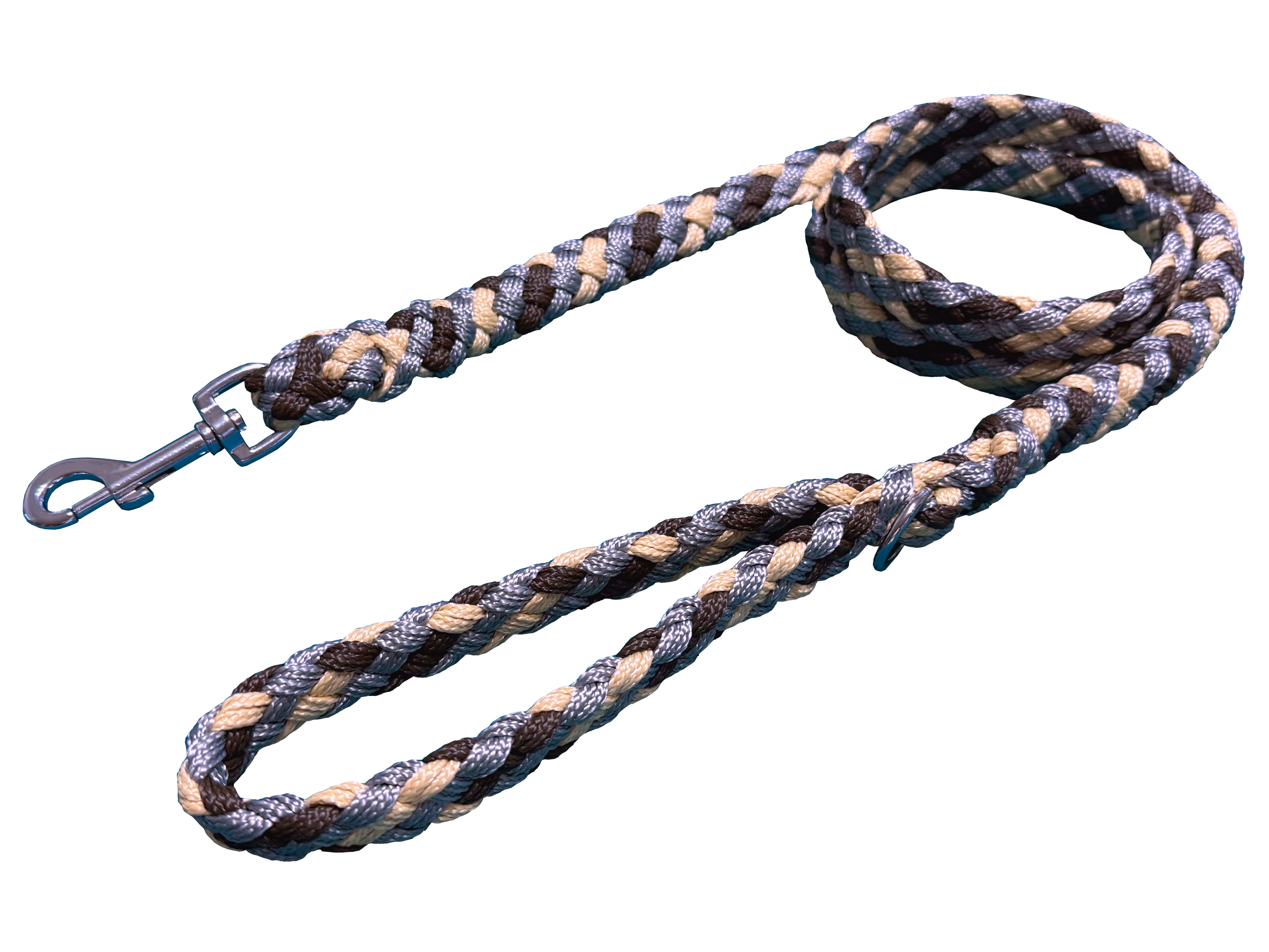 BAFPET Vodítka pletená MINIHUGO Barva: Přírodní, Rozměr: 20mm x 150cm 17205A