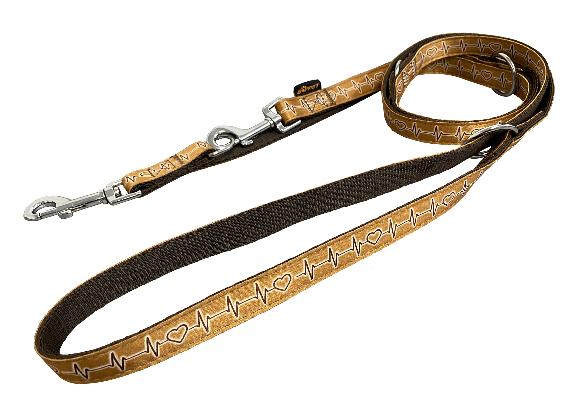 BAFPET Popruhová přepínací vodítka EKG Barva: Modrá, Délka: 20mm x 240cm 18303E